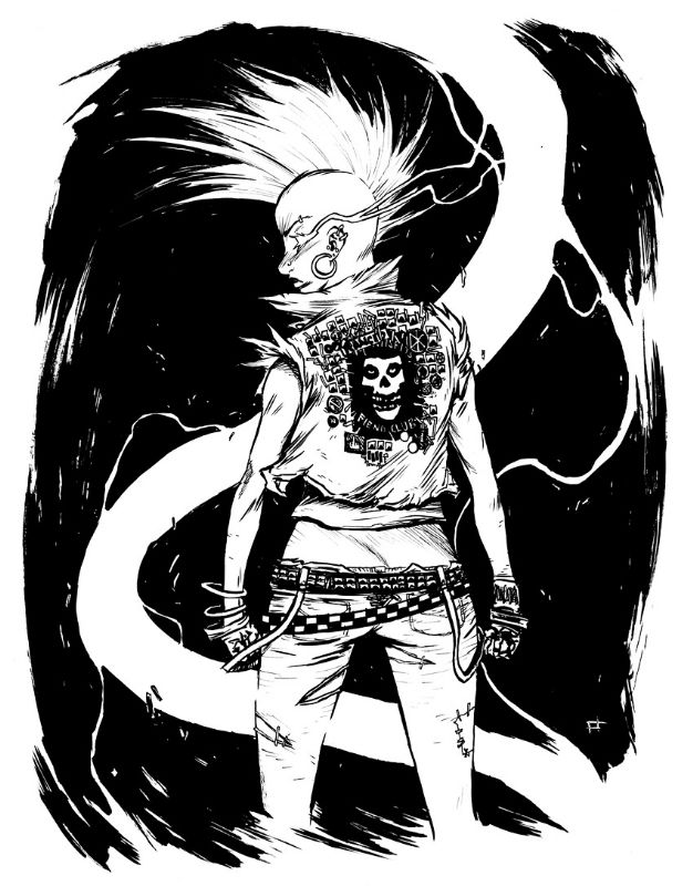 Punk Storm Jeff Stokely In Terence Hoskins S Punk Storm Rocks Comic