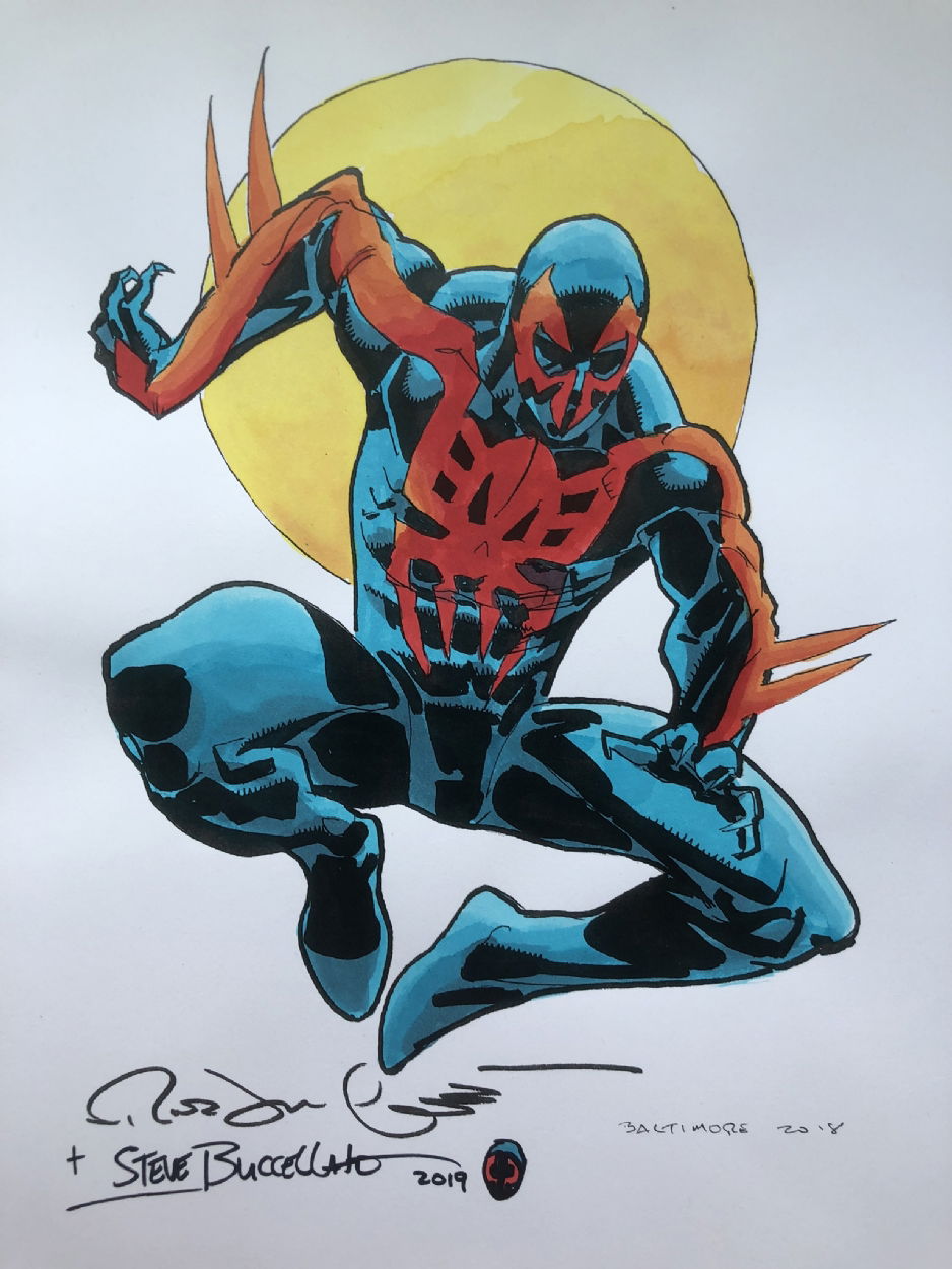 Spider Man 2099 In Carl Sodergren S July 2021 Super Spies Arachnids