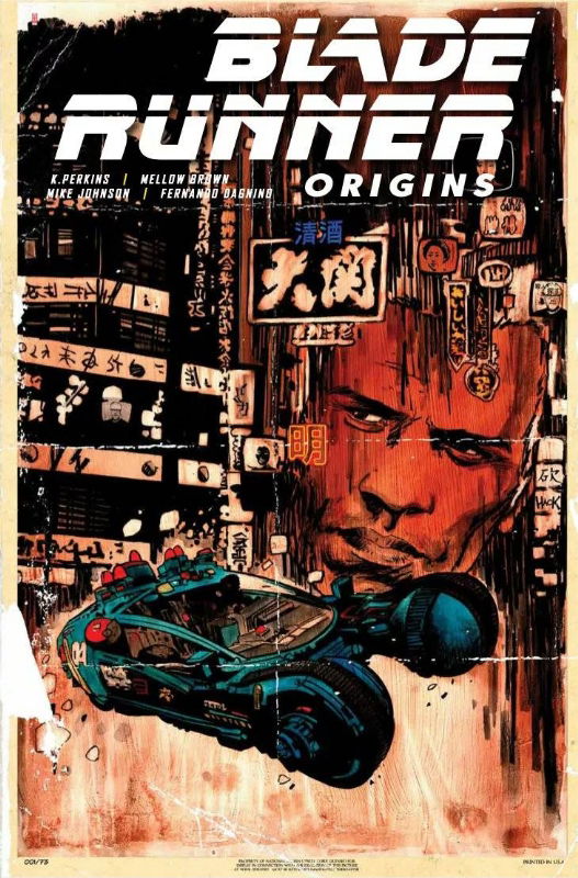 Blade Runner Origins 1 Variant Cover Robert Hack In Robert Hack S