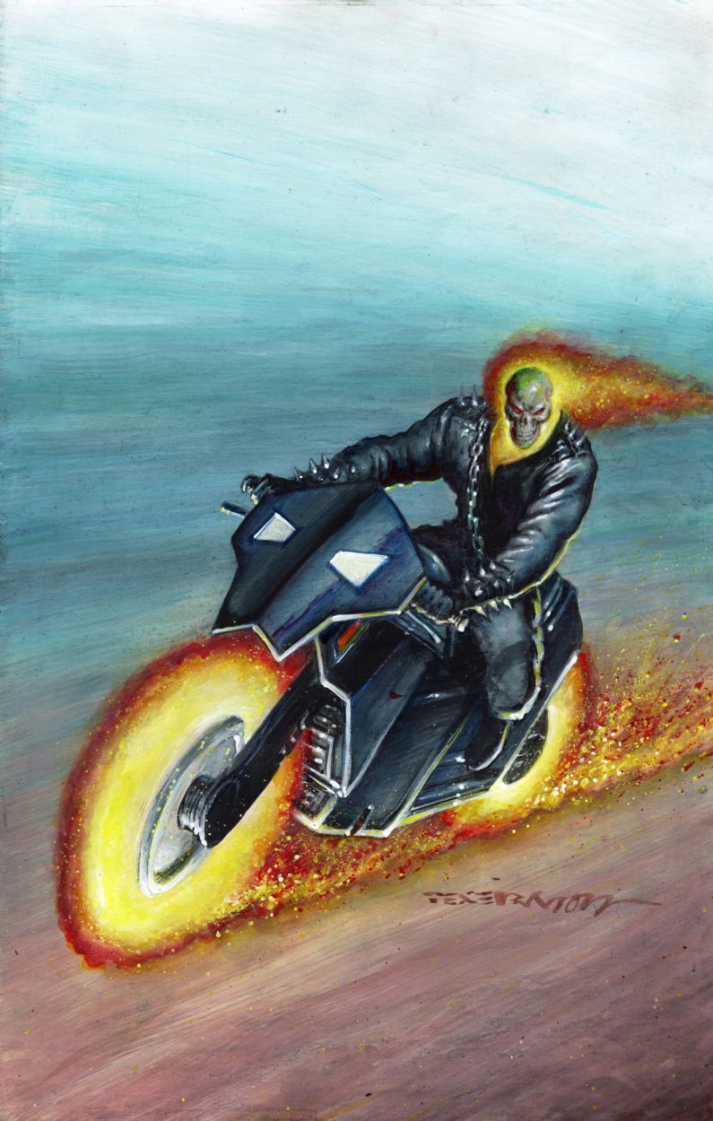 Ghost Rider By Mark Texiera In Jason D Ambrosio S April 2023 Painted