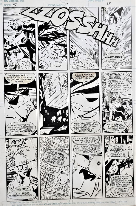 Keith Giffen Dave Hunt Video Jack 2 Pg 15 In Paul Handler S 80 S