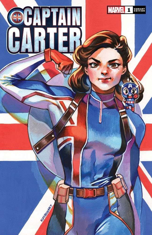 Rian Gonzales Captain Carter Variant Cover In Christopher H S