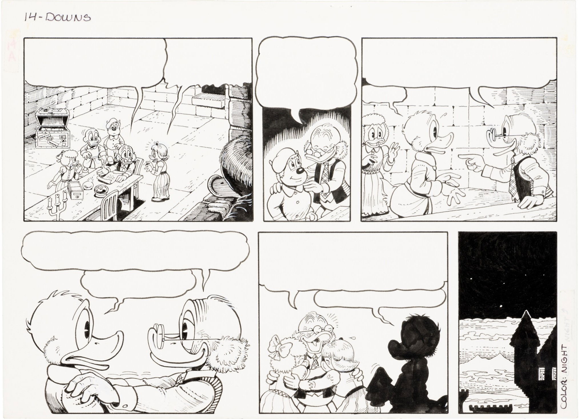 Don Rosa Scrooge McDuck 1993 The Billionaire Of Dismal Downs