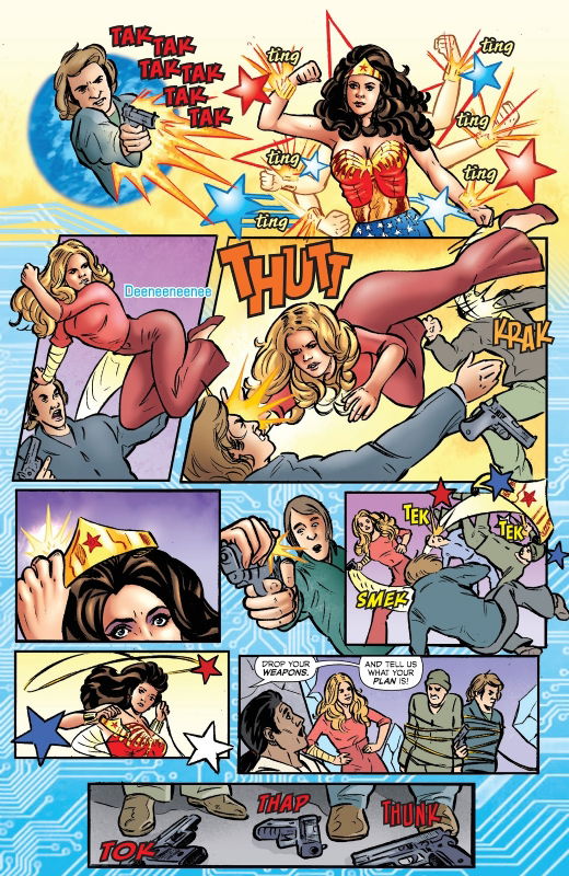 Wonder Woman Meets The Bionic Woman Pg By Judit Tondora In