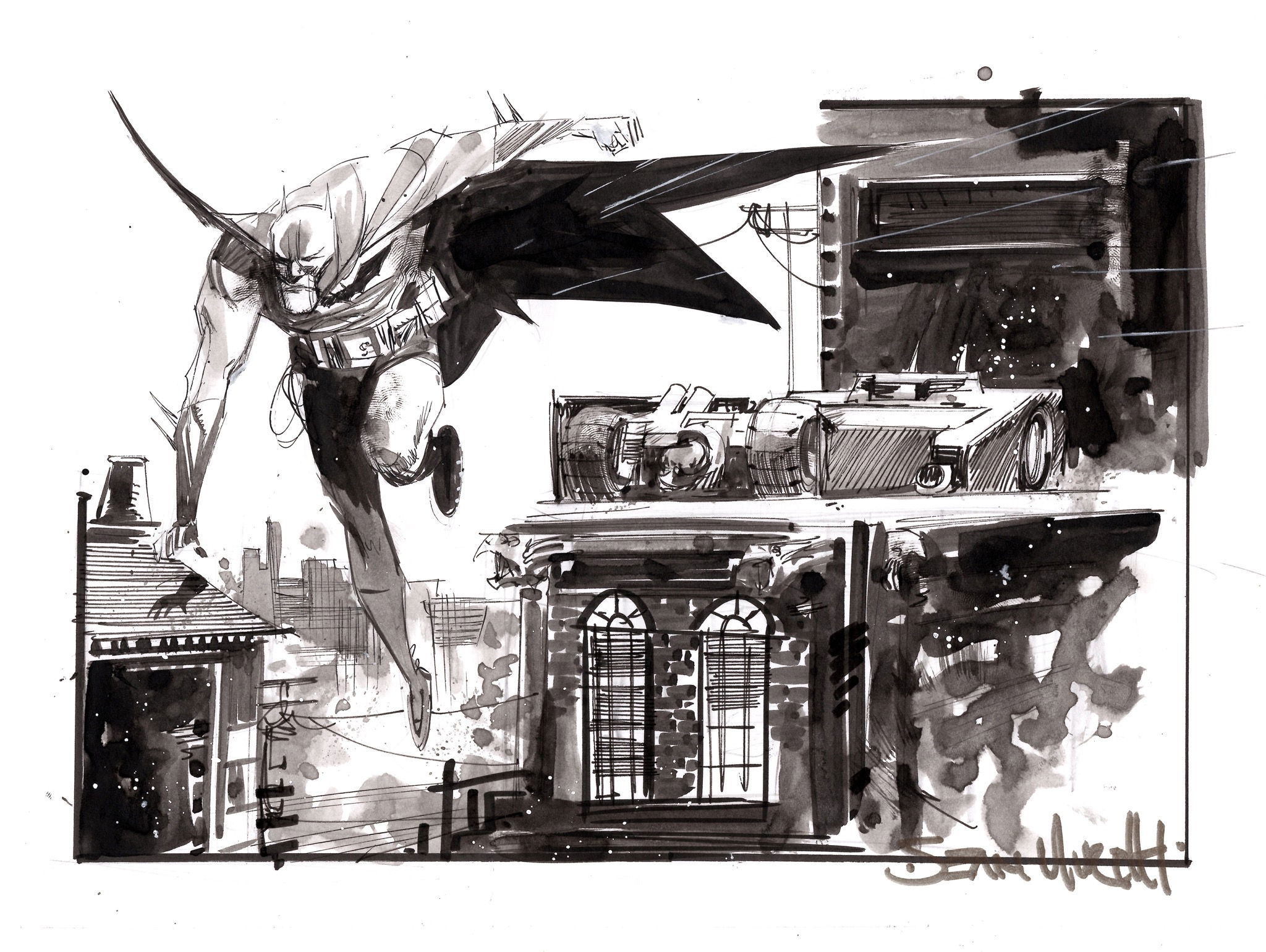 Batman by Sean Murphy in Daryl R s Batman commissions pin ups 驪