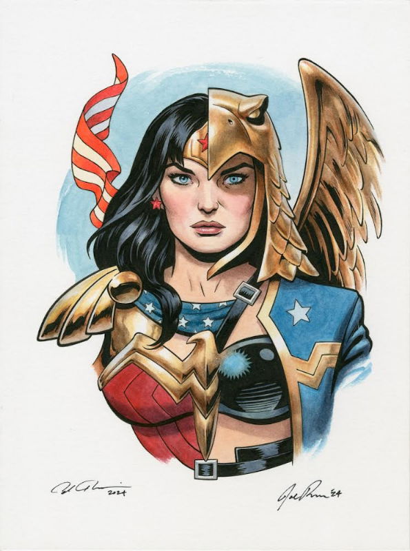 Wonder Woman By Paolo Rivera In Kit Walker S The Artist Alley Comic