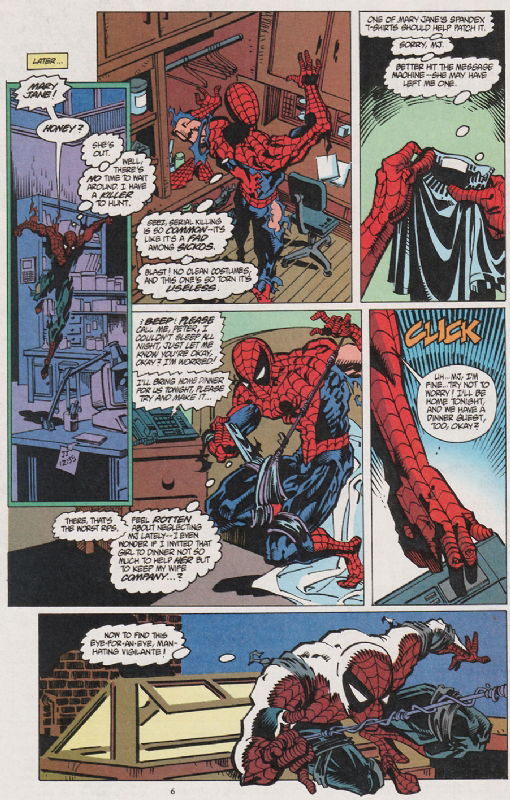 Spectacular Spider Man 213 Pag 6 1994 In REDEMAGNI CLAUDIO S James