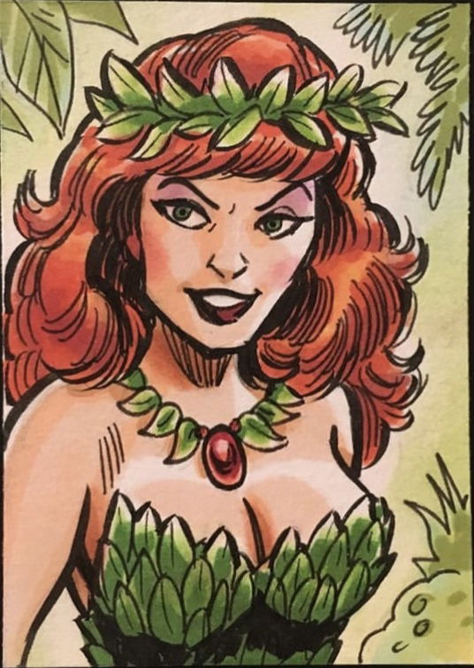 Poison Ivy In Jack Larsen S DC Batman S Rogues Gallery Comic Art