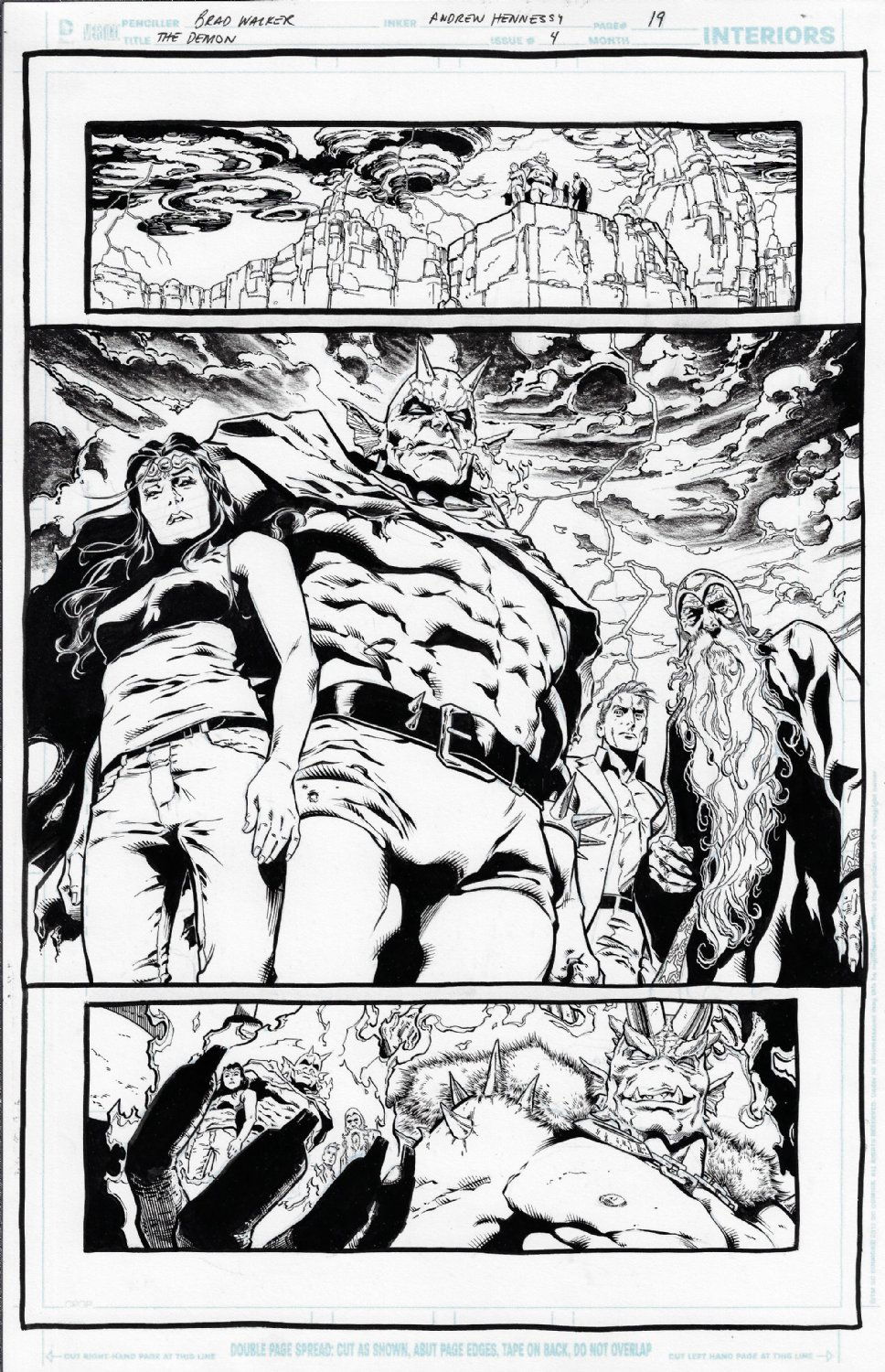 The Demon Hell Is Earth Pg In Burke Daddy S Demon Comic Art