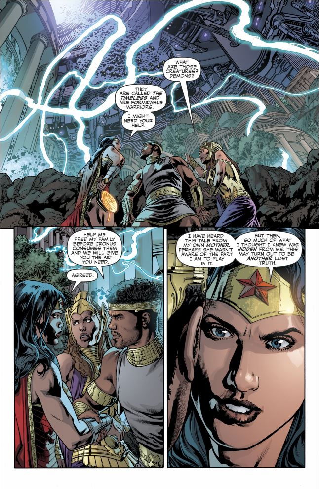 Justice League 17 Pg 6 In Burke Daddy S Justice League JLA JSA