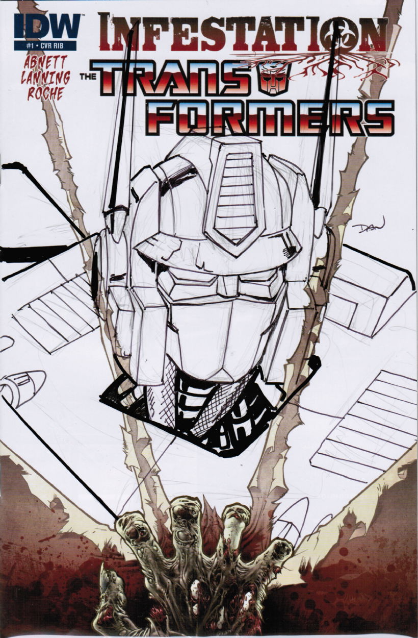 Dan Khanna Transformers Infestation Rib In Kris Kersey S Comic