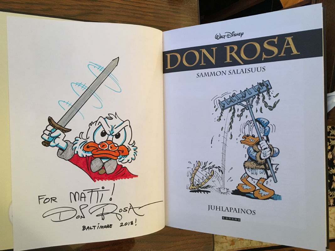 Scrooge McDuck The Quest For Kalevala In Matti Eronen S Don Rosa