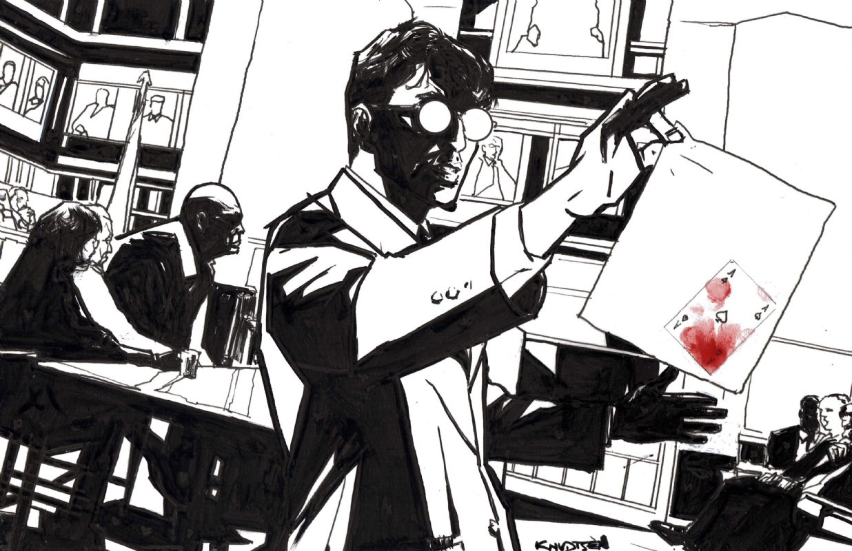 Matt Murdock In Court Daredevil In Vinny L S Marvel Commissions