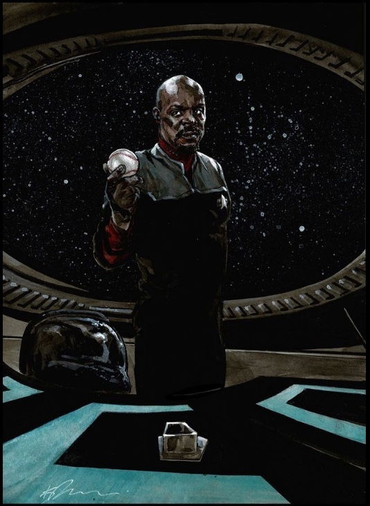 Captain Benjamin Sisko From Star Trek Deep Space Nine By Kalman