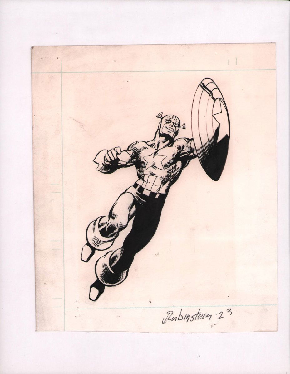 Frank Miller Joe Rubinstein Captain America Published Marvel