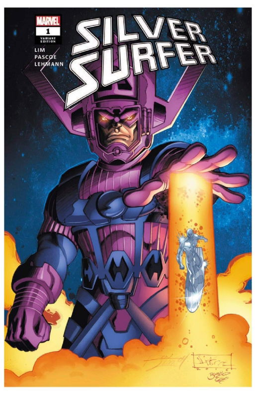 Galactus And Silver Surfer By Ron Lim In Ken Carson S Commissions