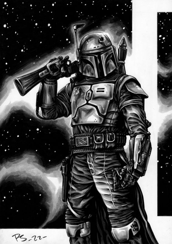 Star Wars Boba Fett By Paul Swain In Paul Swain S Star Wars Comic