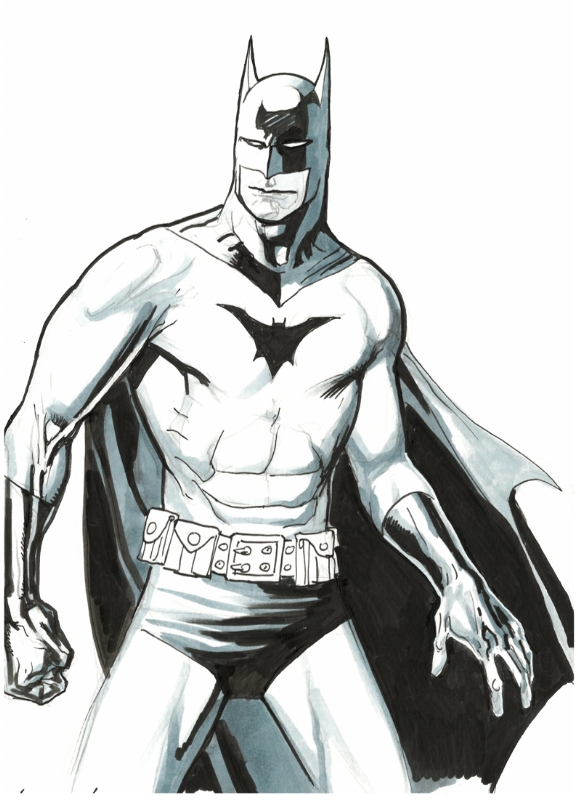 Batman By Kevin Nowlan In Barry Tan S Dc Comics Comic Art Gallery Room