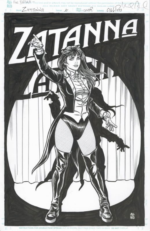 Zatanna In Brian E P CH S Zatanna Comic Art Gallery Room