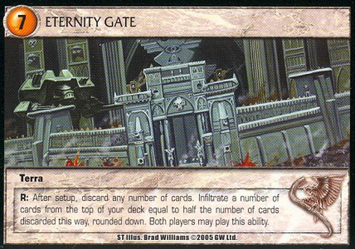 Eternity Gate 40k CCG In Gregory Wright S Warhammer 40 000 Comic Art