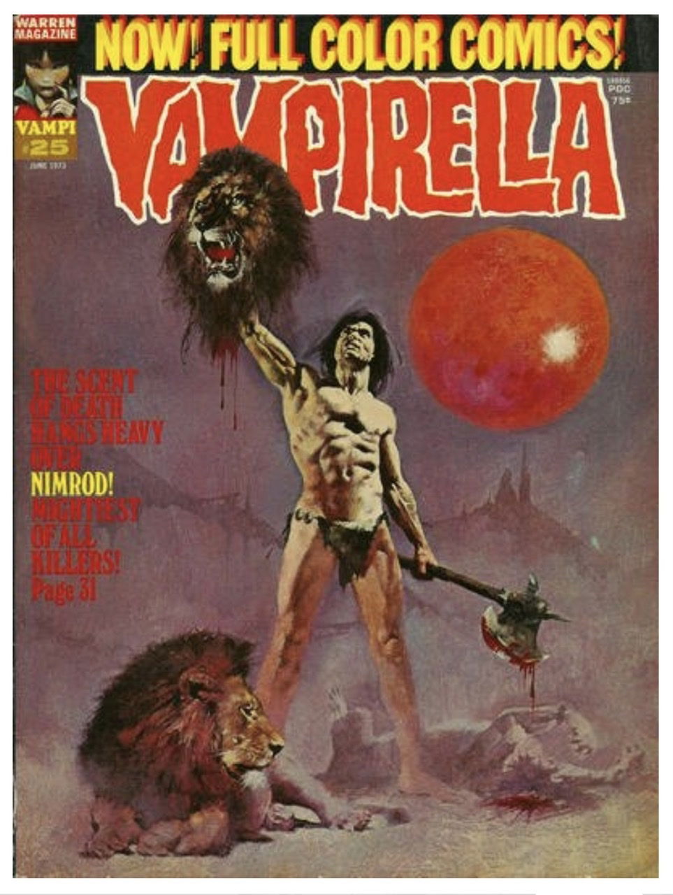 Jose Gonzalez VAMPIRELLA 25 P 10 VAMPIRELLA KILLS A PRISON GUARD