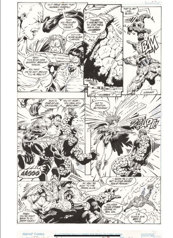 Fantastic Four Unlimited Page Herb Trimpe In Jesus Cabrera S