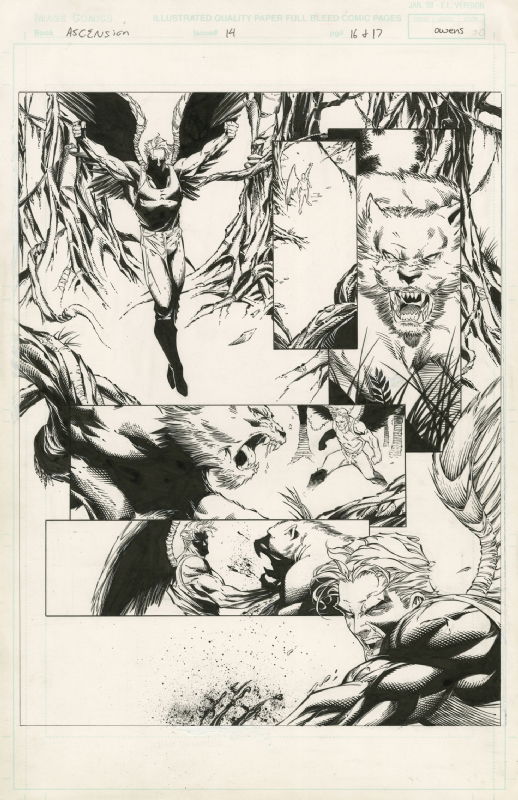 Ascencion In Huberty Breyne Huberty Breyne S David Finch Comic Art