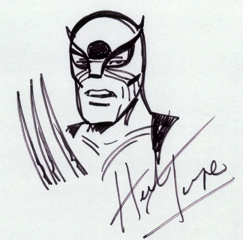 Herb Trimpe Wolverine In Ian Nichols S Herb Trimpe Comic Art Gallery Room