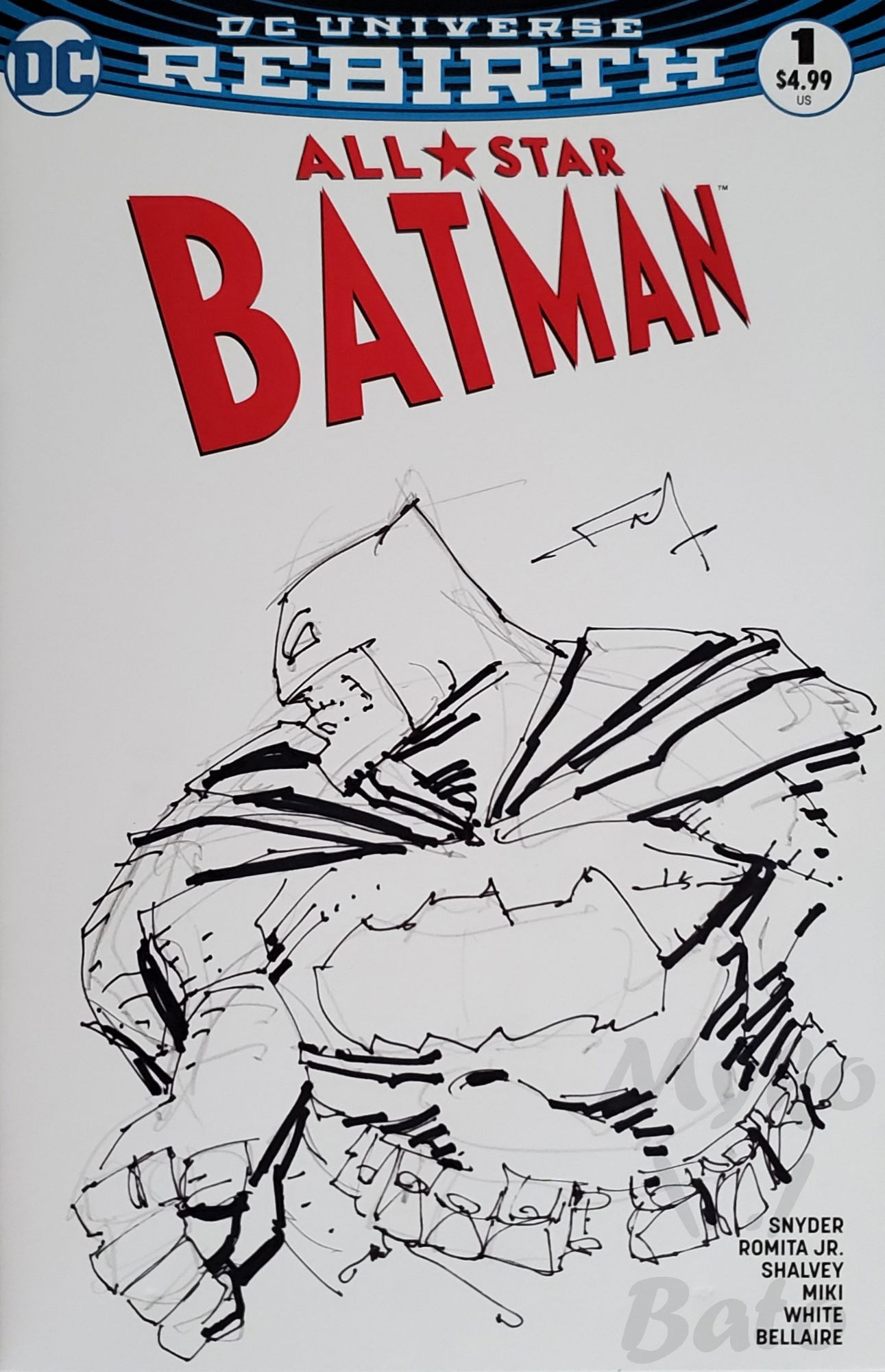 Batman Miller In Myko Bato S Commissions Sketches Rare More