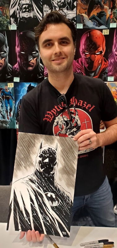 Batman Original Art Bust Sketch By Jason Fabok In Kang S Original