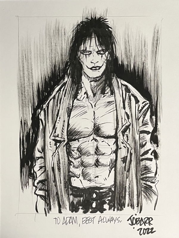 The Crow James Obarr In Adam Richards S James Obarr Original Art