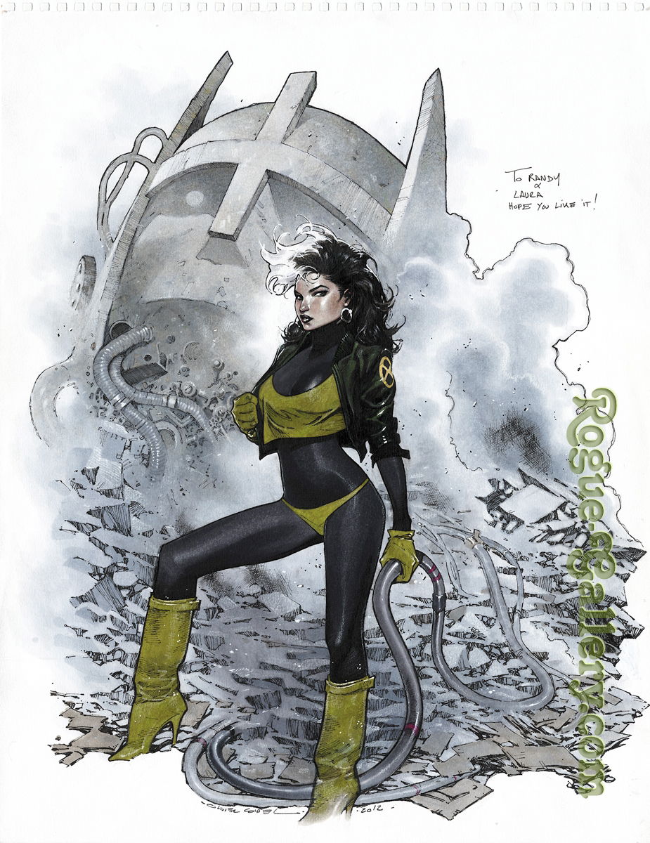 Olivier Coipel Rogue In Randy Laura Martin S Rogue Gallery 2