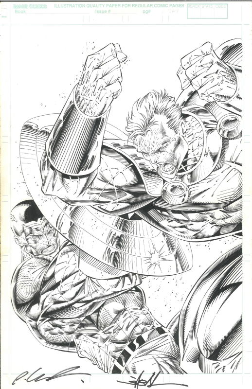 Captain America Heroes Reborn Rob Liefeld Cover In Kevin M