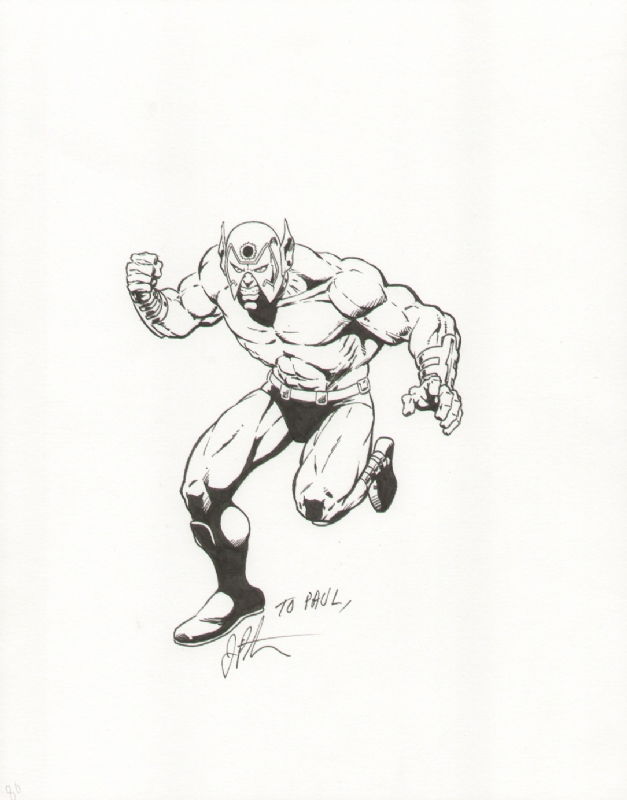 Orion By Starlin In Paul Greer S Jim Starlin Comic Art Gallery Room