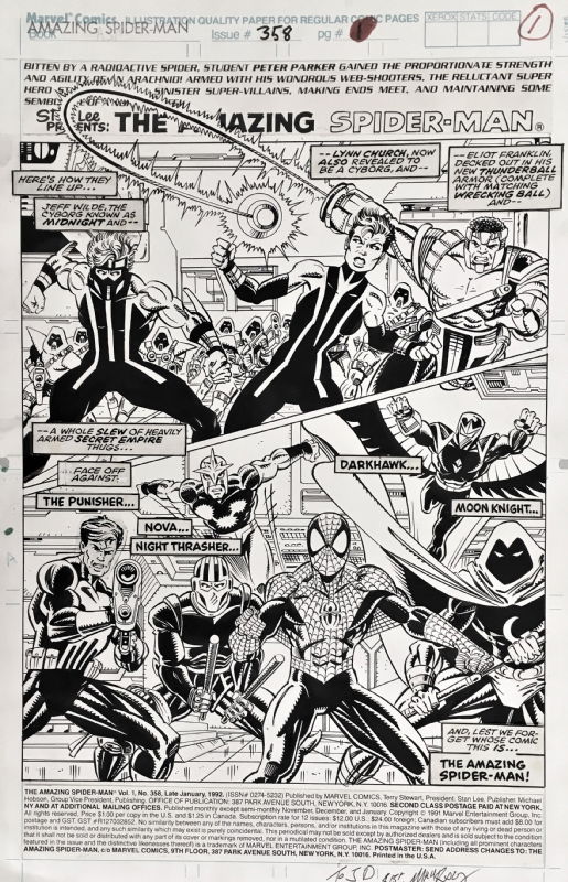 Amazing Spider Man Page In Steve Kro S Marvel Spider