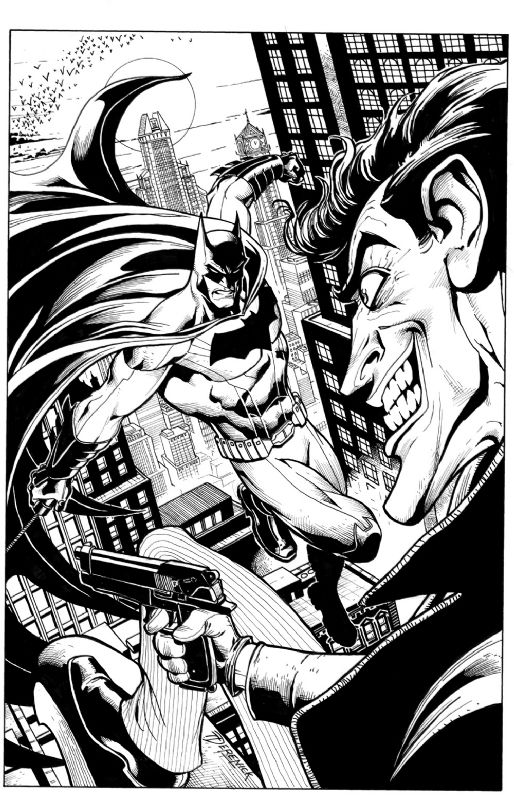 The Batman In Thomas Derenick S Art Comic Art Gallery Room