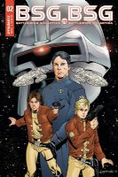 BSG Vs BSG Issue 2 Cover With Prelims Battlestar Galactica In