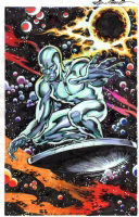 Silver Surfer Splash Page By Ron Frenz Joe Rubinstein After John