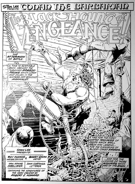 Conan The Barbarian 20 Page 1 The Black Hounds Of Vengeance