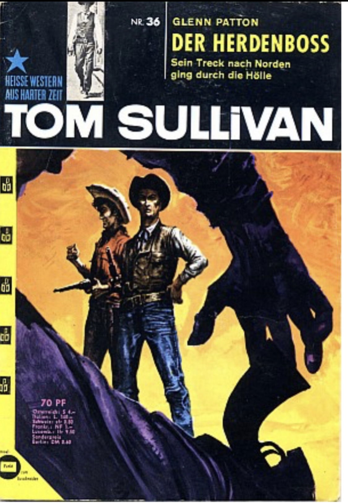 German Wild West Cover Tom Sullivan Cover Artist Rudolf