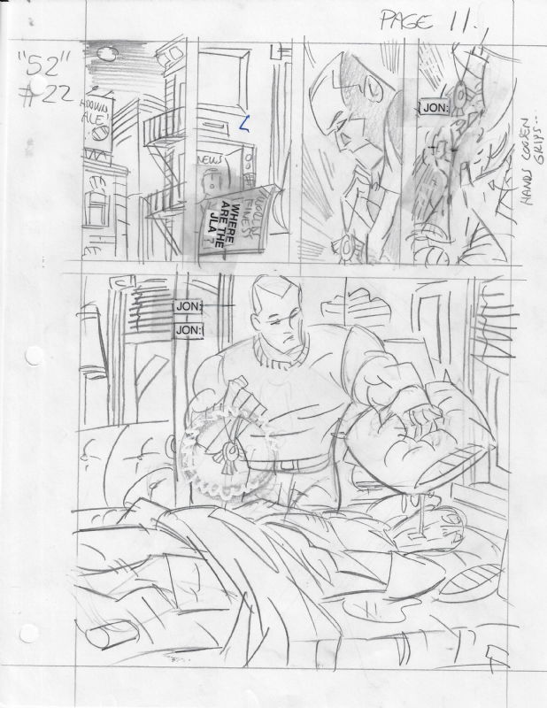 Week Breakdown Page In Brian Christman S Keith Giffen S