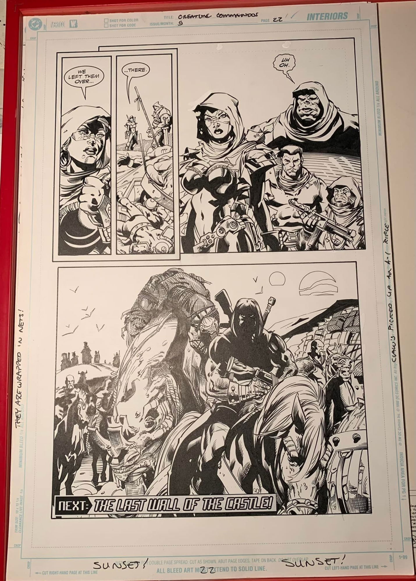 Creature Commandos 5 Pg 22 In Ray Kryssing S Creature Commandos Comic