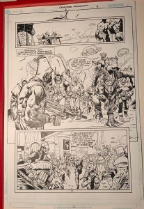 Creature Commandos Ray Kryssing S Original Comic Art Gallery At