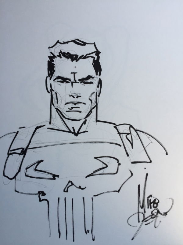 Punisher By Mike Deodator Jr In Marshal Law S Punisher Comic Art