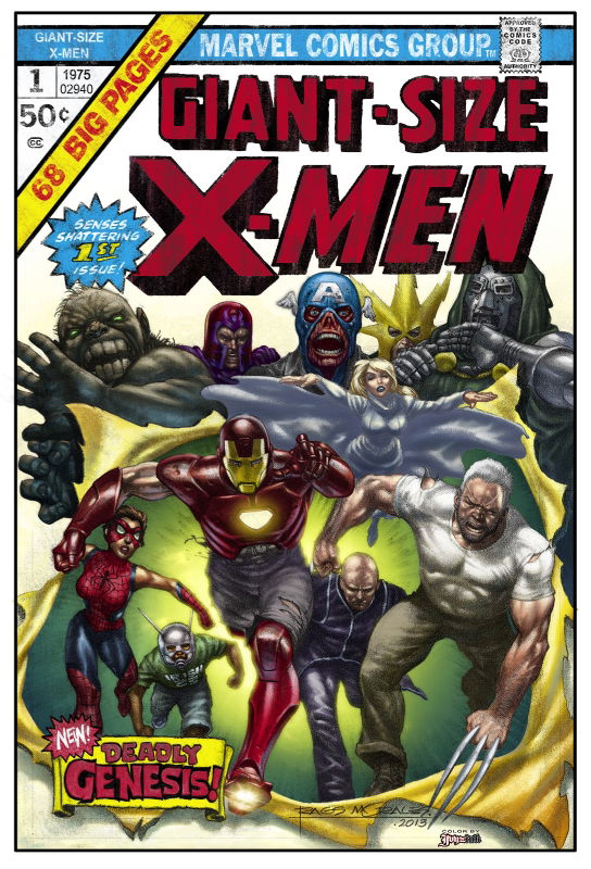 Comic Art Shop Christopher Ivy S Comic Art Shop Giant Size X Men