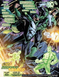 Green Lantern Issue Page By Ivan Reis Oclair Albert In