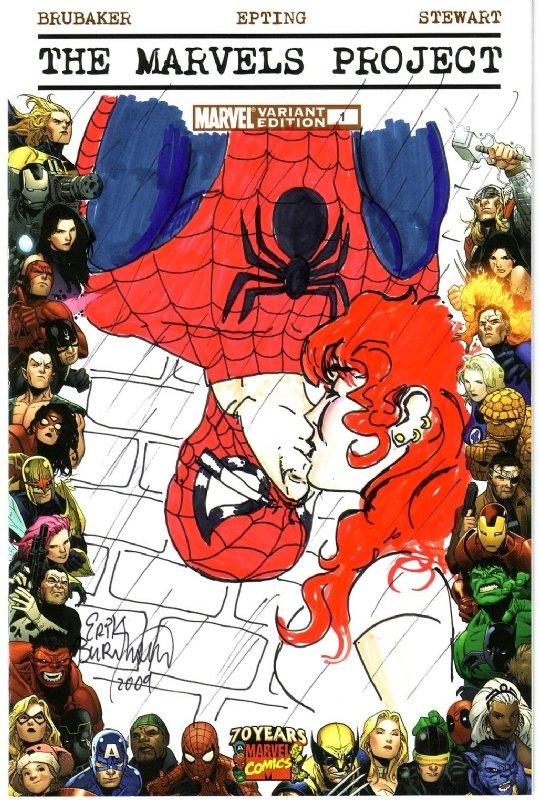 Marvels Project Spider Man And Mj By Erik Burnham In Ivan Martin