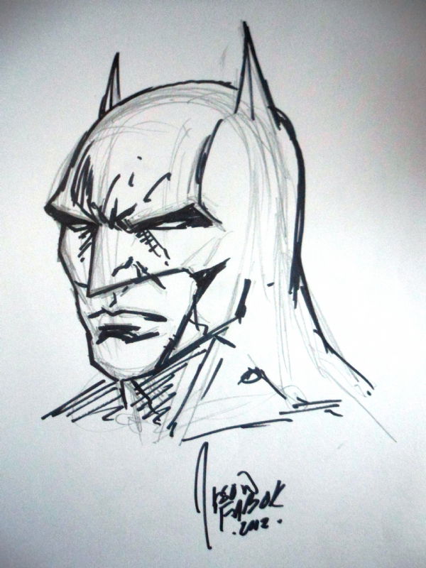 Batman By Jason Fabok In William Morizio S Batman Sketches Comic Art