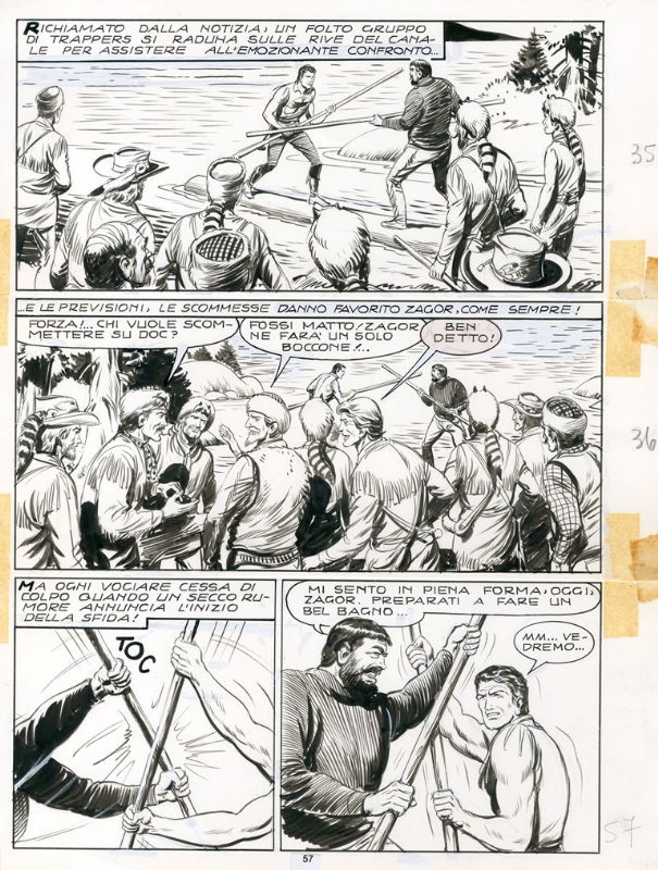 ZAGOR N 029 I CACCIATORI DI UOMINI Pag 057 In Giancarlo ORAZI S