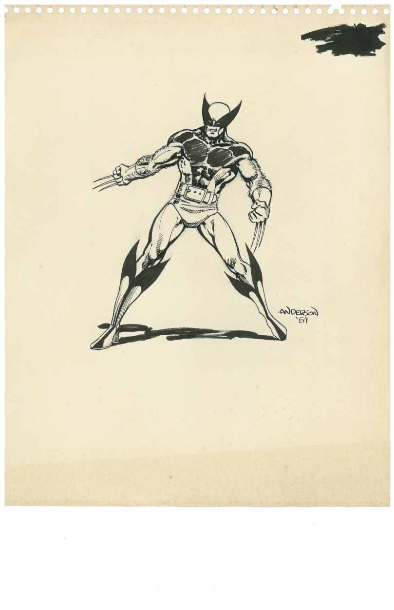 Wolverine Commission 1981 By Brent Anderson In Erik Essington S SOLD